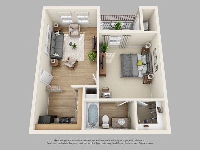 Floorplan - The Palmera on 3009