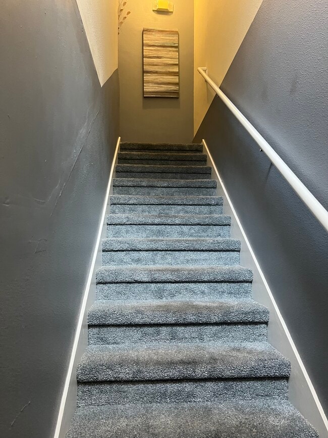 Hallway stairs to bedrooms - 4774 Vero Beach Pl