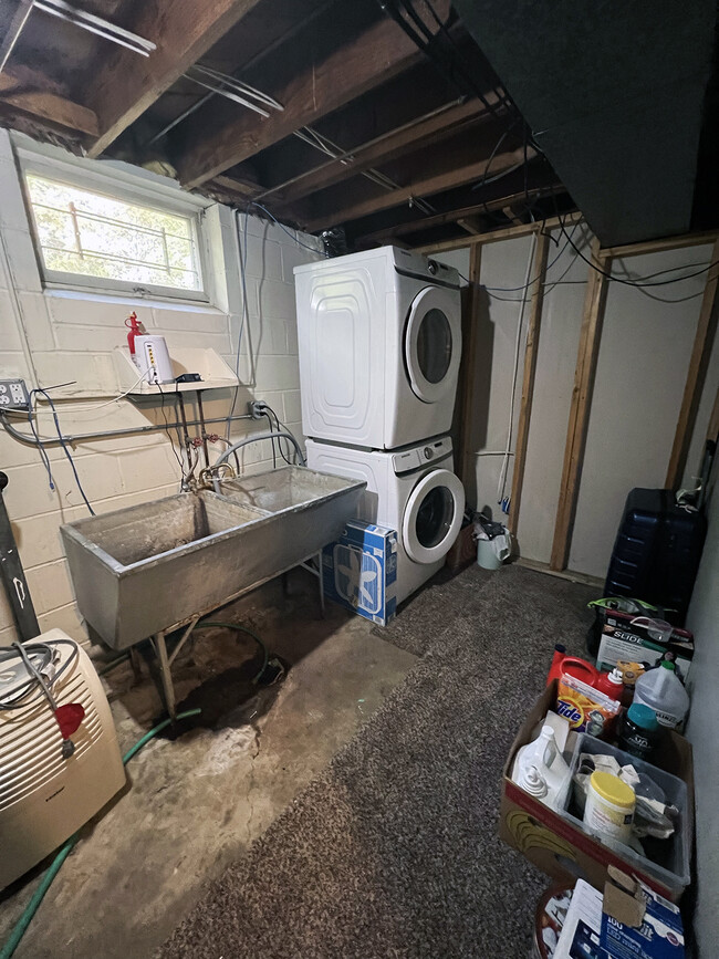 Laundry room in basement. - 1911 Talmage Ave SE