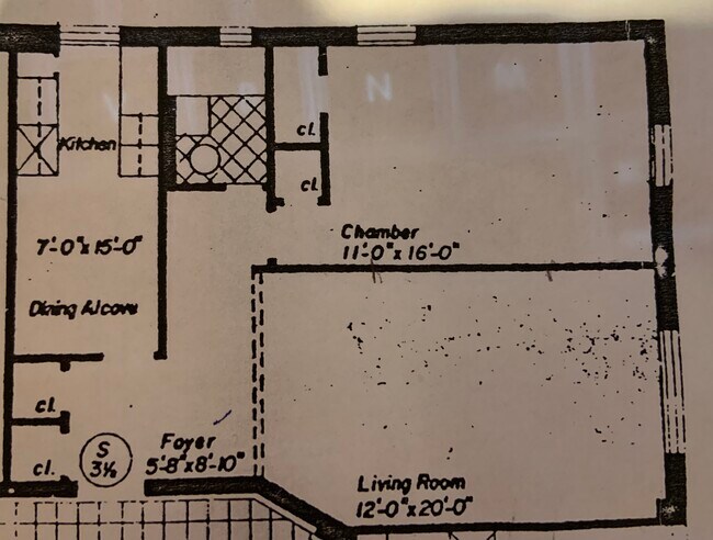 apartment plan - 67-30 Dartmouth St
