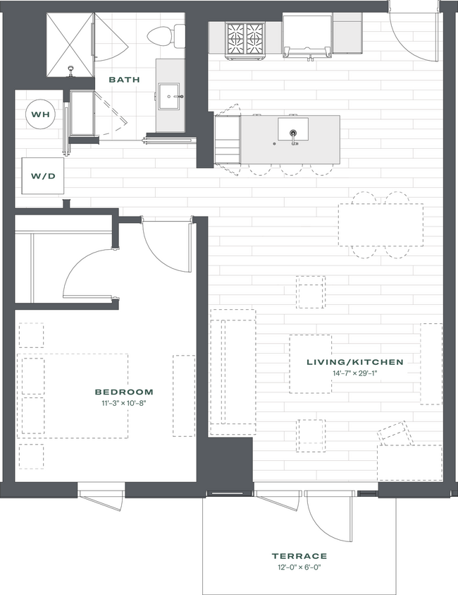 Floorplan - Triangle Square