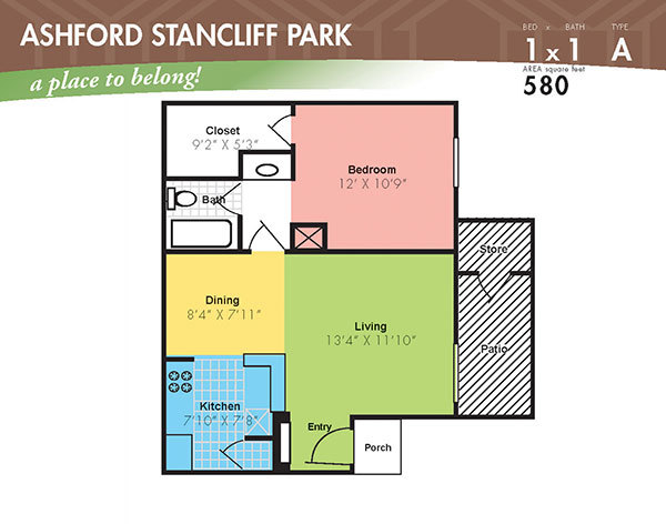 Floorplan - Ashford Stancliff Park