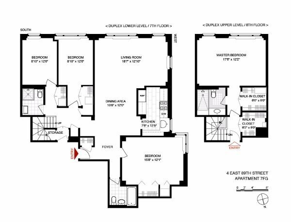 Floorplan - 4 East 89th Street