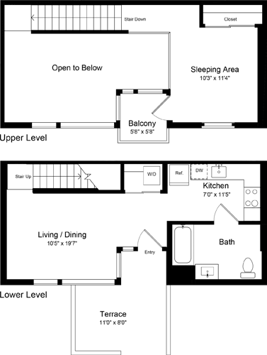 Floorplan - One Henry Adams
