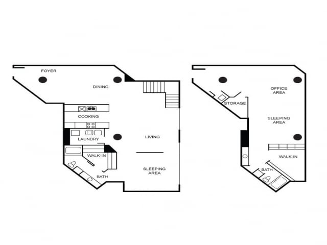 Floorplan - South Side on Lamar