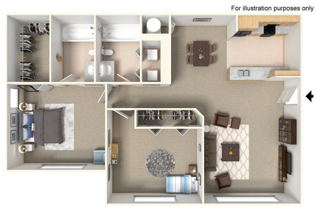 Floorplan - Bristol Bay