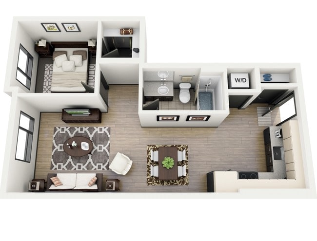 Floorplan - Rivet Apartments