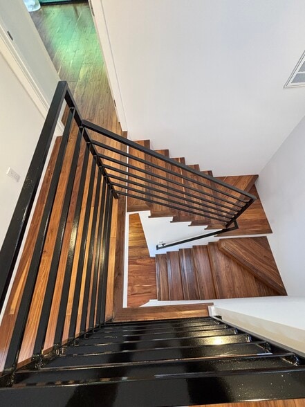 Staircase view - 840 20th St