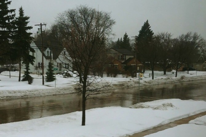 View from dinning room - 3414 S 92nd St