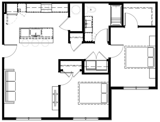 The Coneflower - Seymour Lofts