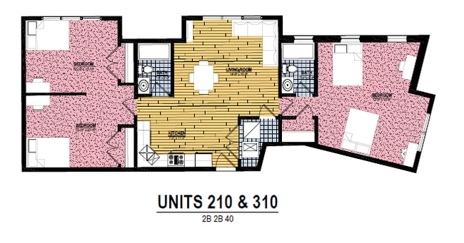 Floorplan - Wister Court Apartments