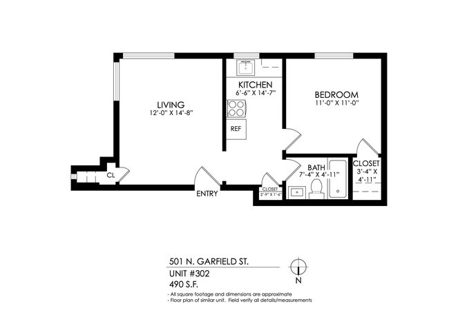 Floorplan - 475-501 Garfield