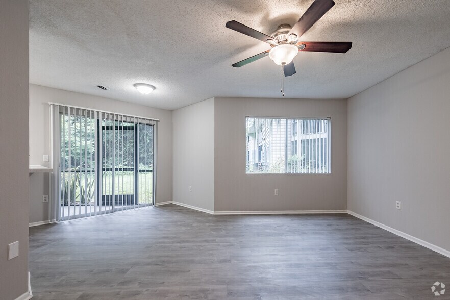 The Hideaway - 2BR, 2BA - 975SF - Living Room - Agora at Port Richey