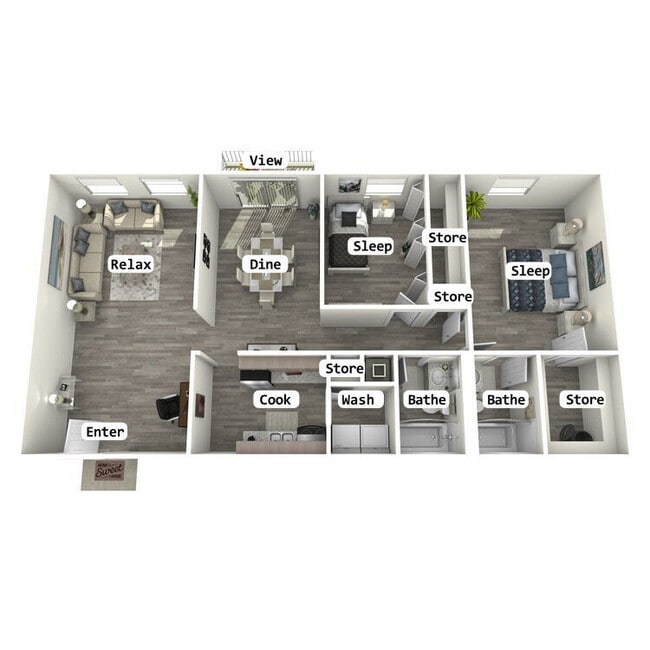 Floorplan - Grey Parc of Macon