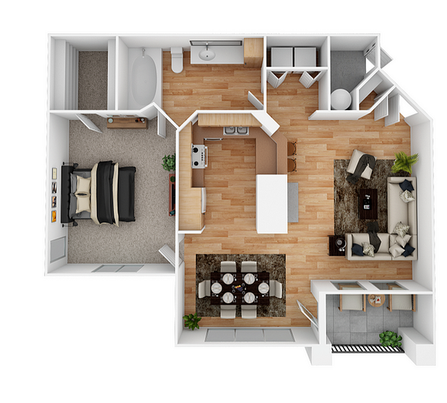 A2 Floor Plan - The Henry at Ranchstone