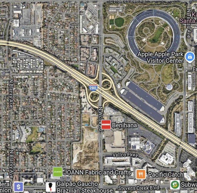 Next to Apple spaceship - 19682 Wheaton Dr