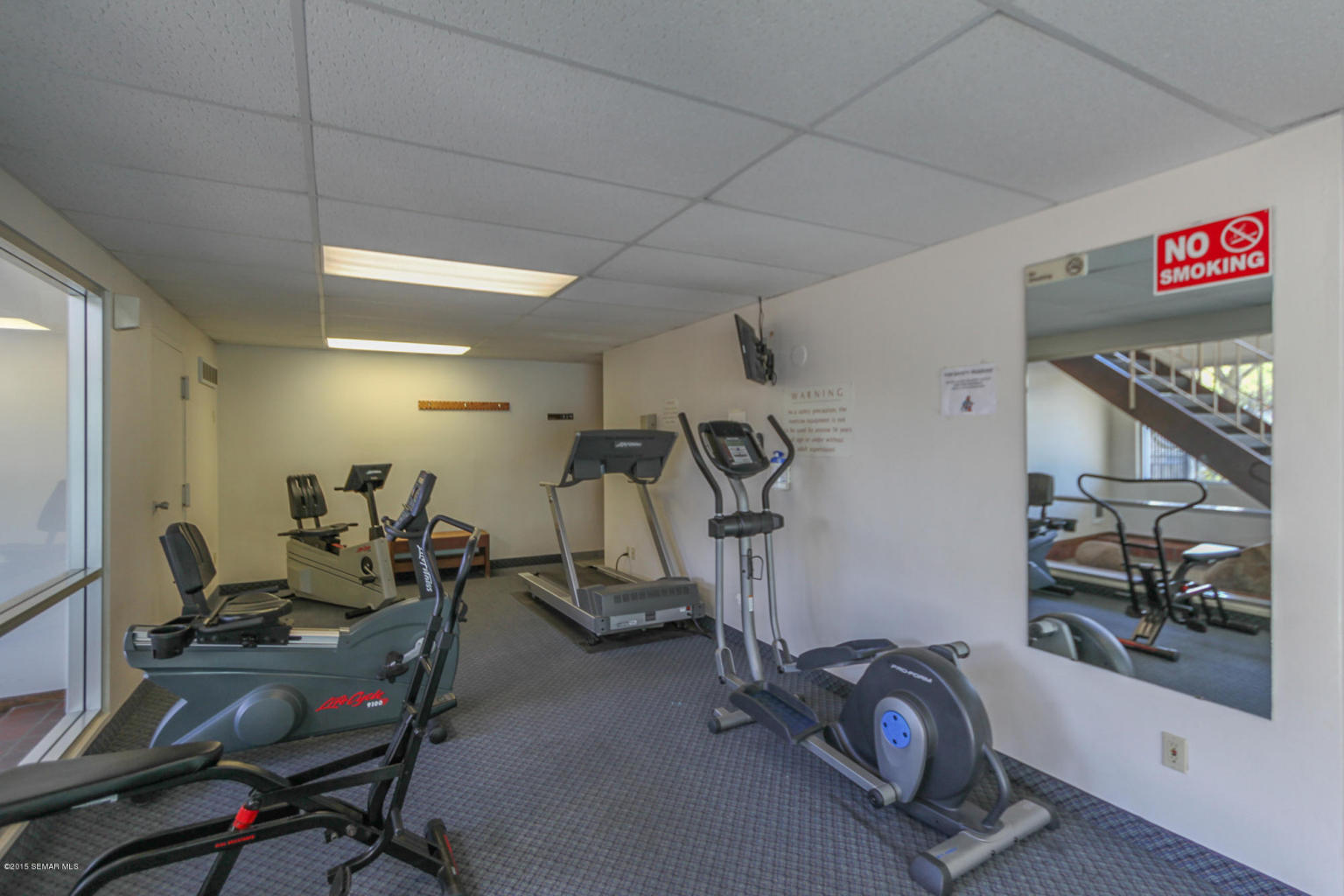 Fitness room. - 1923 Viking Dr NW