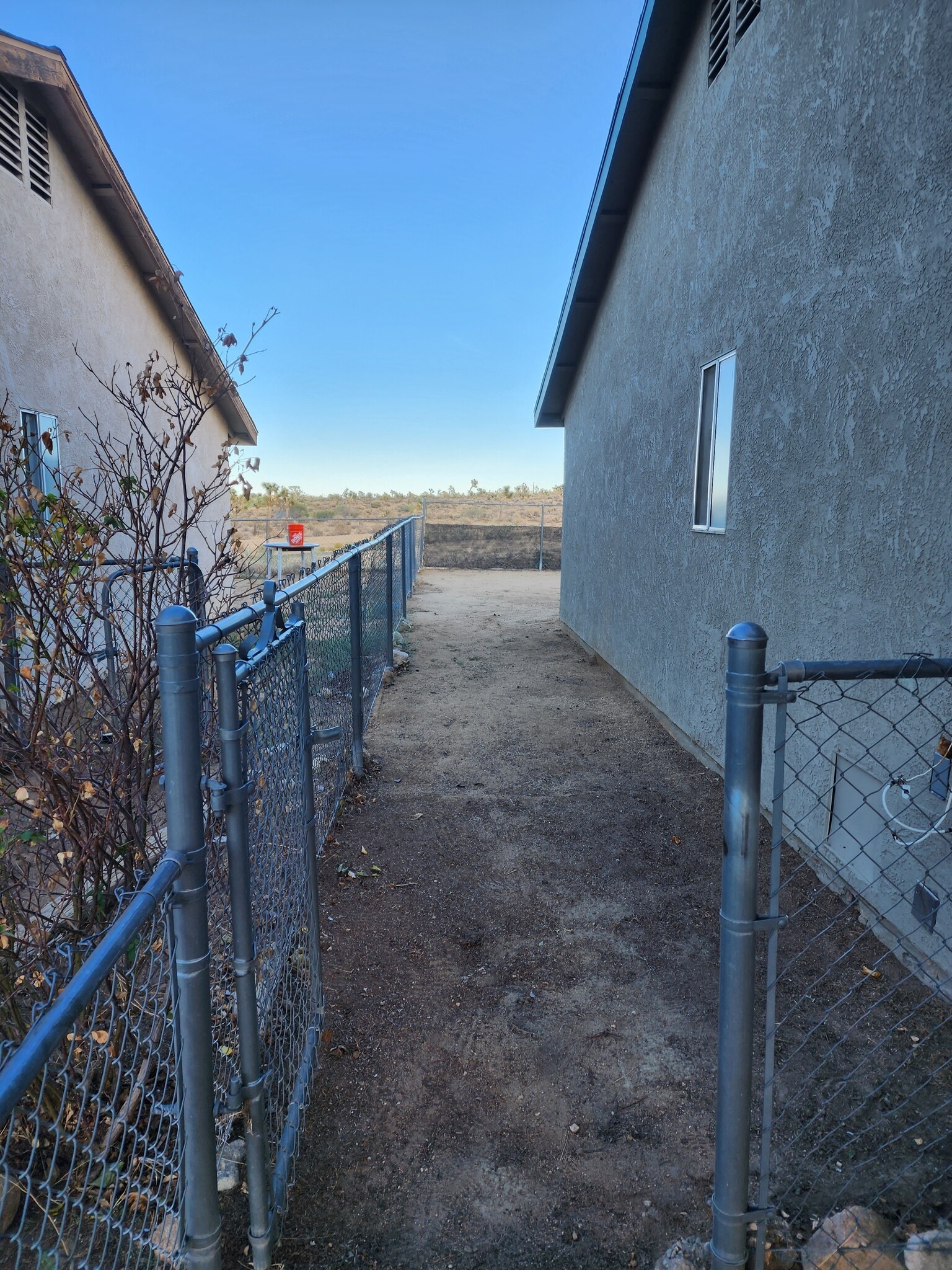 Side yard - 7117 Murray Ln