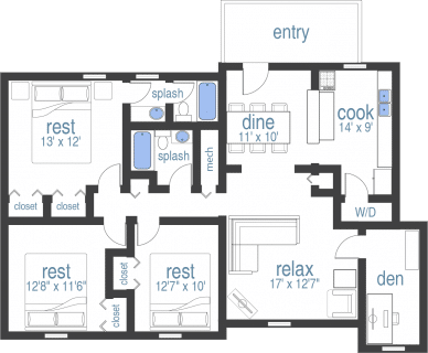 Floorplan - Centre at Peachtree Corners