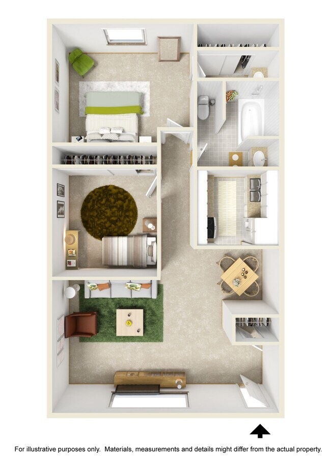 Floorplan - Adrienne Townhomes & Apartments