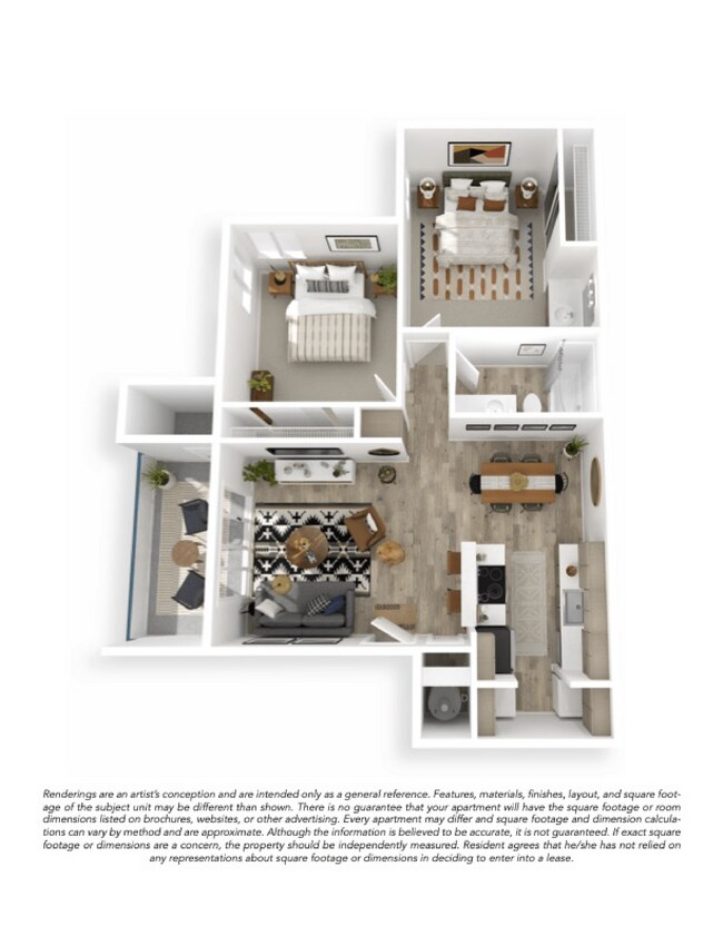 Floorplan - Brookside 112