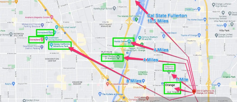 Proximity Map - 335 S California St