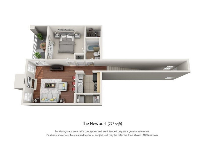 Floorplan - Stone Manor Apartments