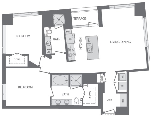 Floorplan - Hanover Post Oak