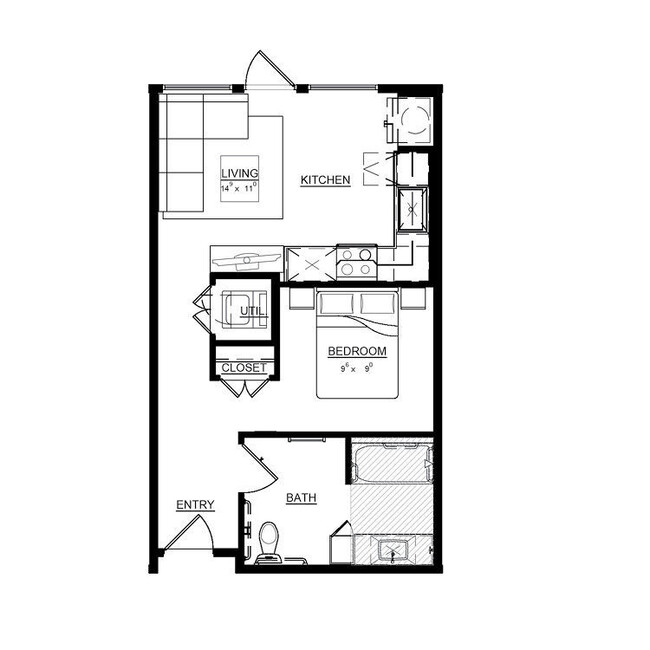 Floorplan - Magnolia on Zang Two