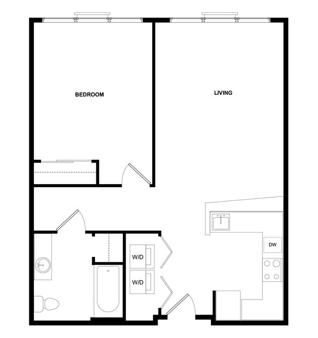 Floorplan - Leilani Apartment Homes
