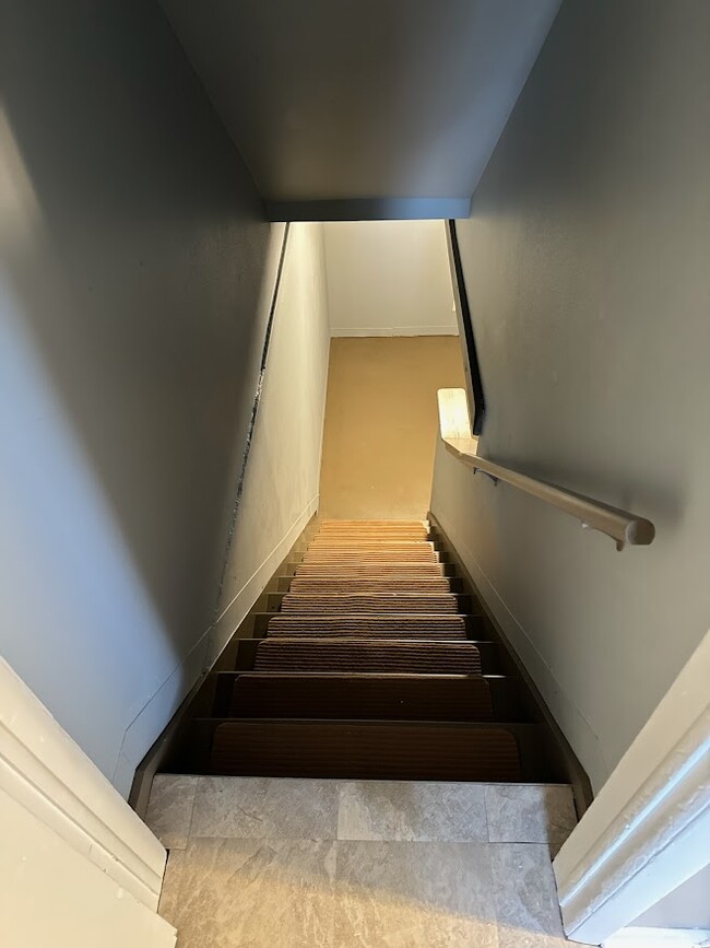 Stairs to Basement - 10627 W Wabash Ave