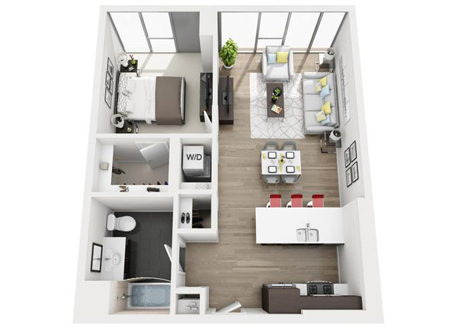 Floorplan - Halsted Flats