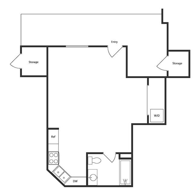 Floorplan - Portage Commons Apartment Homes