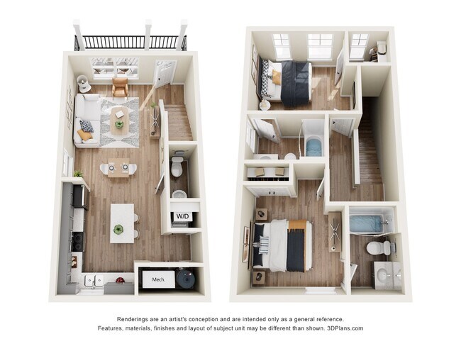 Floorplan - Oak Isle Cottages