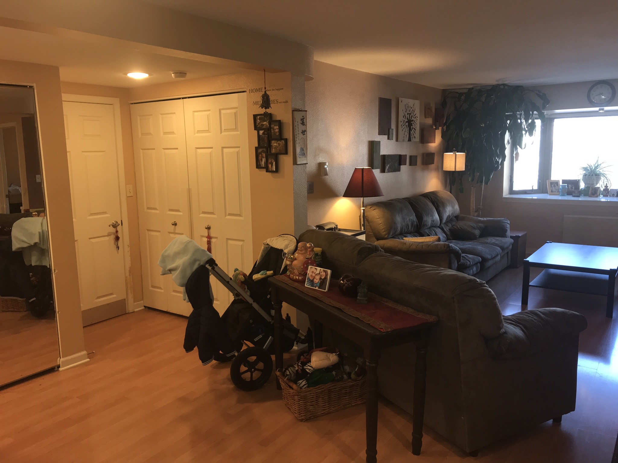 Dining Room / Living Room near Bedroom #1 - 1108 N Milwaukee St