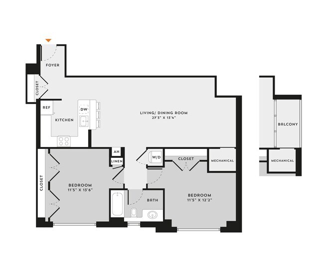 Floorplan - The Bennington