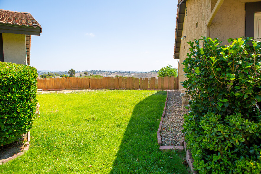 Side yard for pets - 250 Vista Montana Way