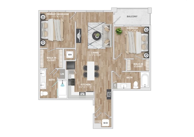Floorplan - South and Hollis