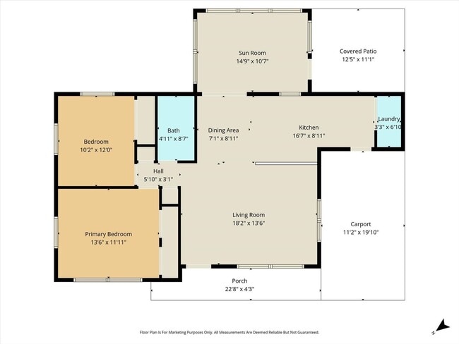 Building Photo - Charming  Florida 2 Bedroom Bungalow with an Additional Bonus/Sunroom, Covered Parking & Patio