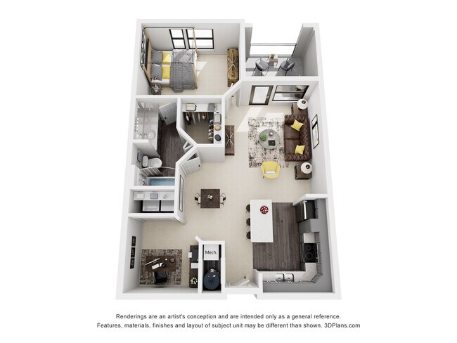 Floorplan - Evergreen Westside