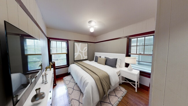 Bedroom 2 Staged - The Badger Den Apartments on Kendall