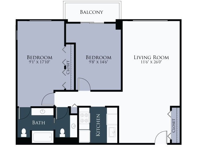 2BR/1.5BA - Kendrigan Place