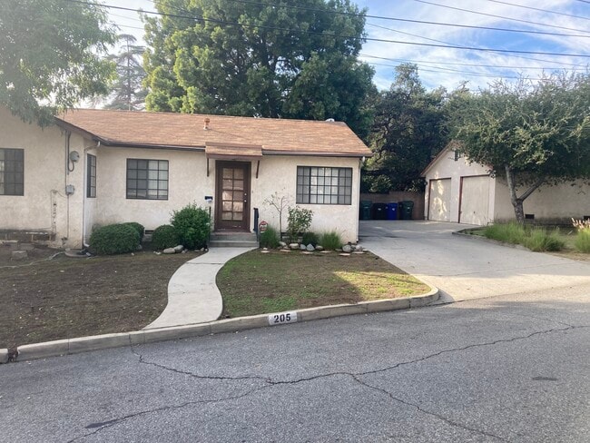 Front Door, Garage & Driveway - 205 N Mountain Ave