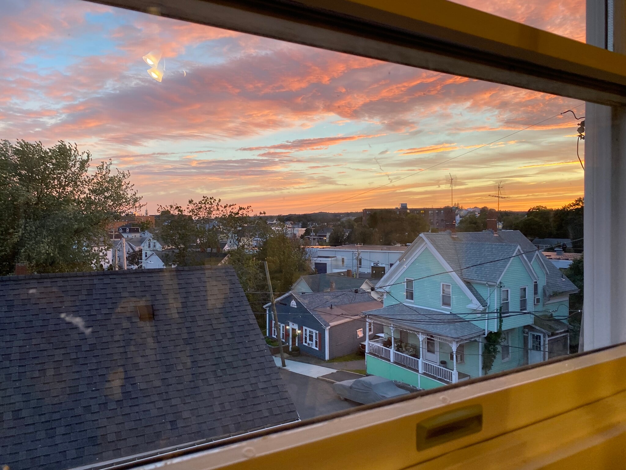 View from Kitchen Window - 17 Millett St