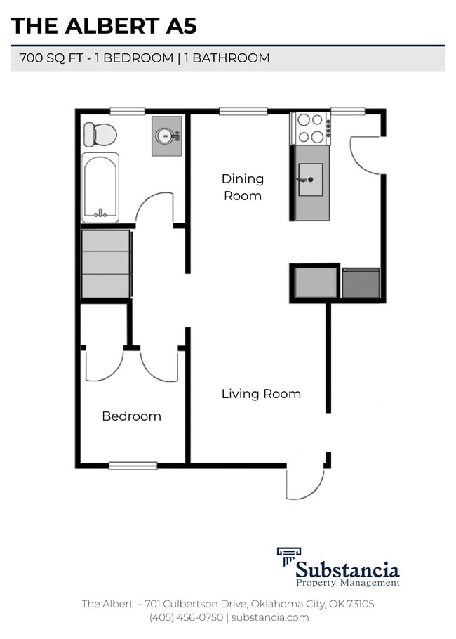 Floorplan A5 - The Albert