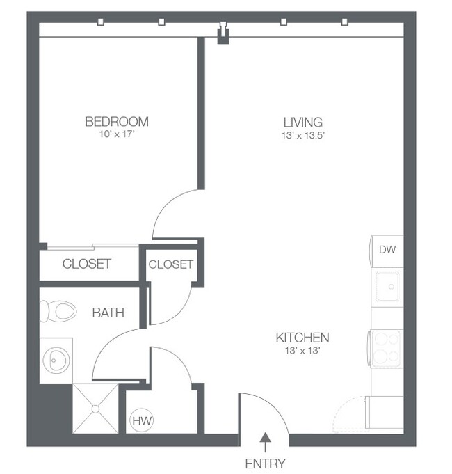 Floorplan - Circle F Lofts