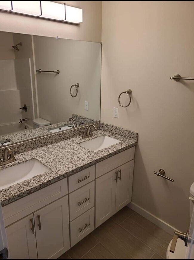 Primary bathroom w/tub shower combo - 146 168th St E