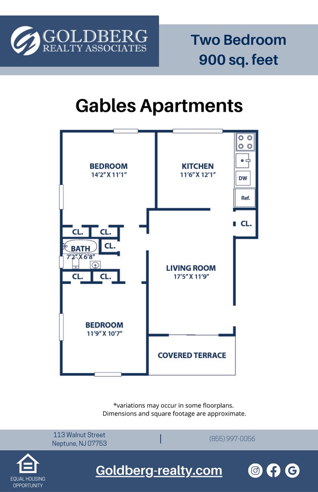 Floorplan - Gables Apartments