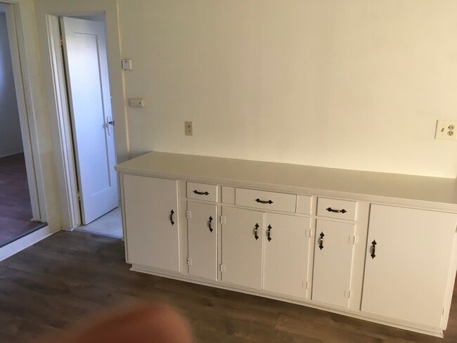 kitchen storage, bathroom door, step up to bedroom - 2855 Old Gravenstein Hwy
