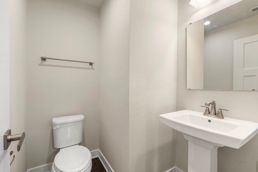 Half bath on 1st floor - 1578 Drakes Creek Rd